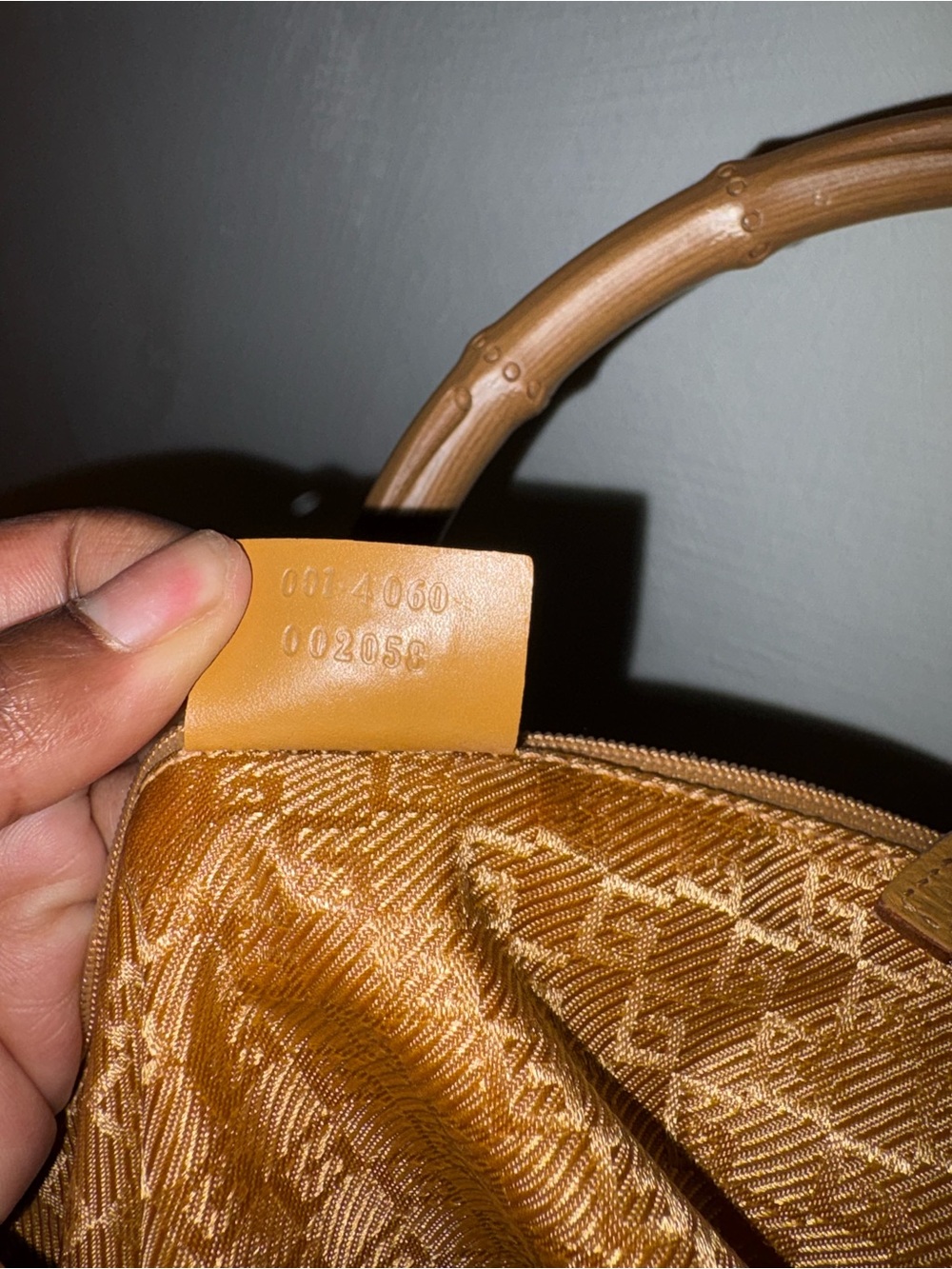 Gucci Vintage Pink Suede Bamboo Jackie  Bag - Picture 8 of 10